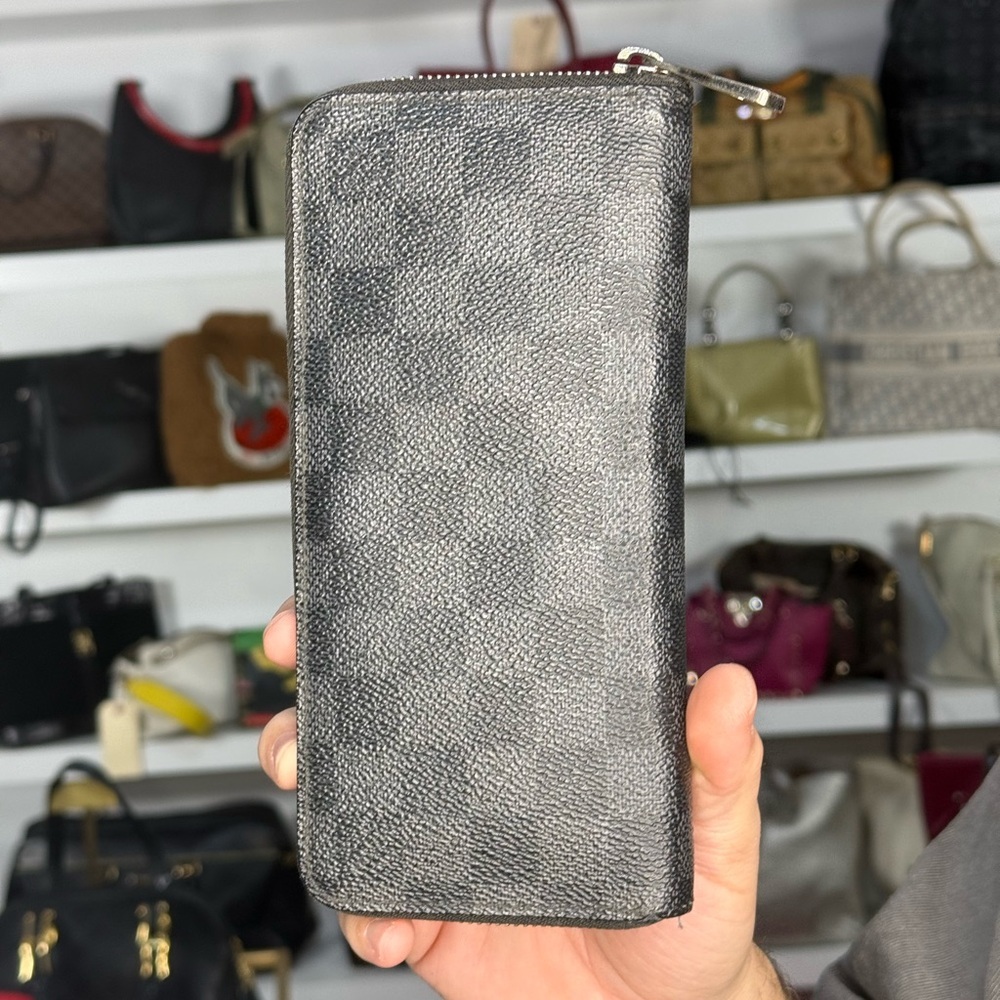 LV Damier Graphite Zip Wallet